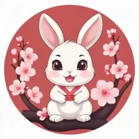 87年兔命里有两朵桃花，87年属兔38岁有一灾