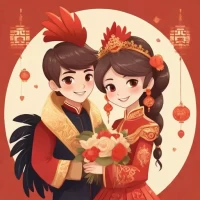 属鸡和属鸡结婚伴娘属相，属鸡婚俗生肖配对