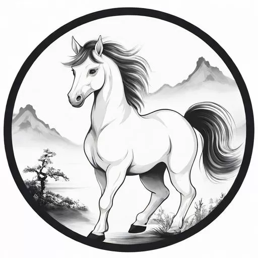 水墨先生生肖马今日运势，水墨先生生肖马今日运势查询